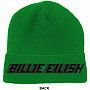 Billie Eilish set zimní čepice a rukavice, Blohsh Green, unisex