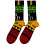 Bob Marley ponožky, Press Play Black, unisex - velikost 7 až 11 (40 až 45)