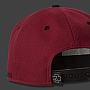 Rammstein kšiltovka Snapback, Bordeaux Red & Black, unisex one size