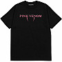 BlackPink tričko, Pink Venom Logo BP Black, pánské