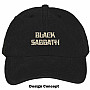 Black Sabbath kšiltovka, Text Logo Black