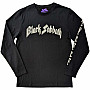 Black Sabbath tričko dlouhý rukáv, The End Mushroom Cloud BP Black, pánské