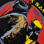 Black Sabbath tričko, Never Say Die Ringer Black & Orange, pánské