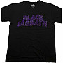 Black Sabbath tričko, Wavy Logo Diamante Eco Friendly Black, pánské