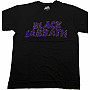 Black Sabbath tričko, Wavy Logo Diamante Eco Friendly Black, pánské