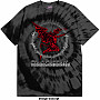 Black Sabbath tričko, Red Henry Dip Dye Wash Black, pánské