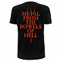 Cradle Of Filth tričko, Bowels Of Hell (Dani Existence) BP Black, pánské