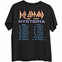 Def Leppard tričko, Hysteria '88 BP Black, pánské