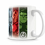 Marvel Comics keramický hrnek 250ml, Avengers Heroes