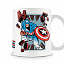 Captain America keramický hrnek 250ml, Comic Strip