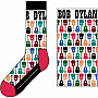 Bob Dylan ponožky, Guitar Pattern Multicolour, unisex - velikost 7 až 11 (41 až 45)
