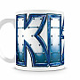 KISS keramický hrnek 250ml, Logo Blue