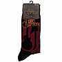 Eric Clapton ponožky, Guitars Red, unisex - velikost 7 až 11 (velikost 40 až 45)