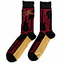 Eric Clapton ponožky, Guitars Red, unisex - velikost 7 až 11 (velikost 40 až 45)