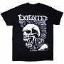 The Exploited tričko, Mohican Skull BP Black, pánské
