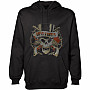 Guns N Roses mikina, Distressed Skull, pánská