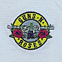 Guns N' Roses tričko, Classic Logo Polo White, pánské