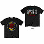 Guns N Roses tričko, Rose Circle Paradise City BP Black, pánské