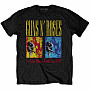 Guns N Roses tričko, Use Your Illusion World Tour BP Black, pánské