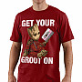 Strážci Galaxie tričko, Get Your Groot On TR, pánské