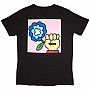Idles tričko, Cartoon Flower BP Black, pánské