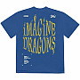Imagine Dragons tričko, Lyrics BP Blue, pánské
