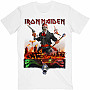 Iron Maiden tričko, LOTB Live In Mexico City BP White, pánské