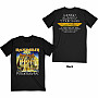 Iron Maiden tričko, Powerslave World Slavery Tour BP Black, pánské