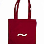 Lake Malawi Tote Bag, When A Wave (Burgundy)