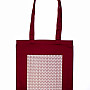 Lake Malawi Tote Bag, Little Waves (Burgundy)