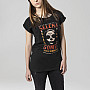 Selena Gomez tričko, Kill Em Skull Tee Girly Black, dámské