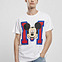 Mickey Mouse tričko, M Face White, pánské