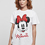 Mickey Mouse tričko, Minnie Mouse Girly White, dámské