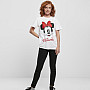 Mickey Mouse tričko, Minnie Mouse Girly White, dámské