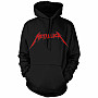 Metallica mikina, Skull Screaming Red BP Black, pánská