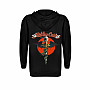 Motley Crue mikina, Dr. Feelgood Logo Zipped BP Black, pánská