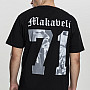 Tupac tričko, Makaveli 71 Black, pánské