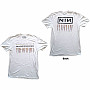 Nine Inch Nails tričko, Downward Spiral BP White, pánské
