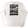 Nirvana tričko dlouhý rukáv, Incesticide BP White, pánské
