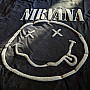 Nirvana tričko, Black Happy Face Hi-Build Black, pánské