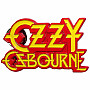 Ozzy Osbourne kovový odznak 45 x 27 mm, Stacked Logo Zinc
