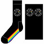 Pink Floyd ponožky, Spectrum Sole, unisex - velikost 7 až 11 (41 až 45)