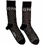 Pink Floyd ponožky, Later Years Charcoal Grey, unisex - velikost 7 až 11 (41 až 45)