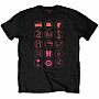 Pink Floyd tričko, Symbols BP Black, pánské