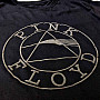 Pink Floyd tričko, Circle Logo Hi-Build Black, pánské