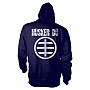 Hüsker Dü mikina, Circle Logo 1 Zipped, pánská