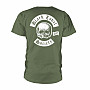 Black Label Society tričko, Skull Logo Pocket Olive, pánské