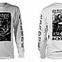 Marduk tričko dlouhý rukáv, Frontschwein BP White, pánské