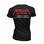 Metallica tričko, Kill Em All Tracks BP Black, dámské