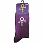 Prince ponožky, Symbol Purple, unisex - velikost 7 až 11